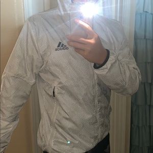 ADIDAS REFLECTIVE WINDBREAKER RUNNERS JACKET L